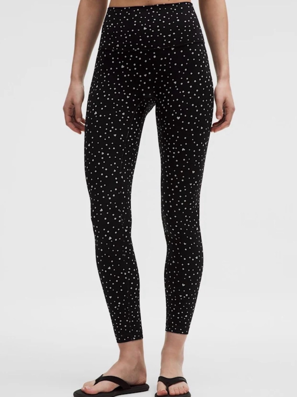Lululemon Align No Line HR Pant 25" ~heart scatter~ Size 12 NWT $108 MSRP 🌟 - Picture 2 of 5